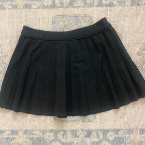Pleated miniskirt